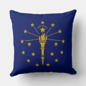 インディアナ州旗 クッション (裏面)