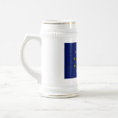 インディアナ州旗 ビールジョッキ (左)