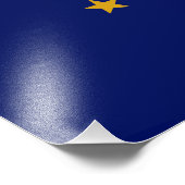 インディアナ州旗 フォトプリント            (角)