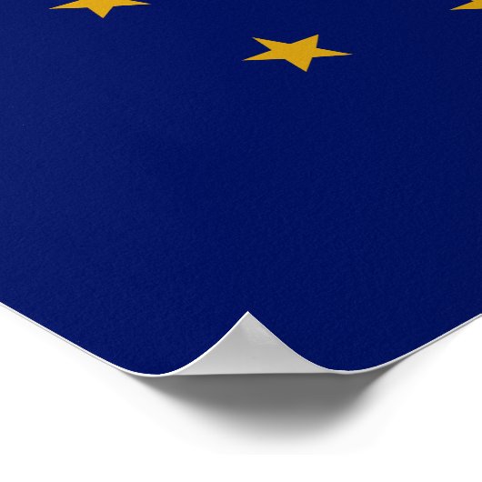 インディアナ州旗 ポスター (角)