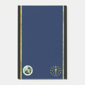 インディアナ州旗 ポストイット (正面)