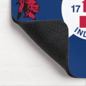 インディアナ州旗 マウスパッド (コーナー)