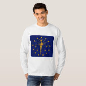 インディアナ州旗 Tシャツ (正面フル)