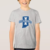 インディアナ州立大学シカモアズ トライブレンドＴシャツ (正面)
