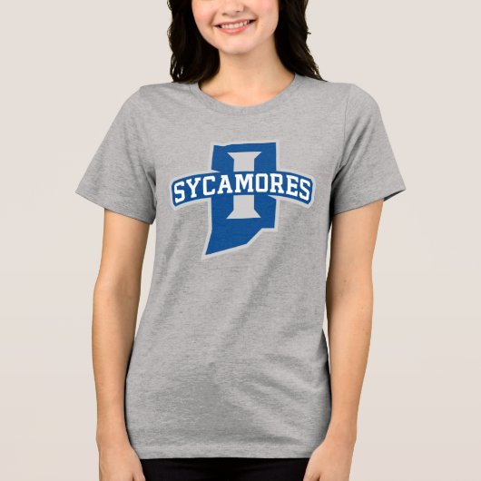 インディアナ州立大学シカモアズ トライブレンドＴシャツ (正面)