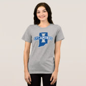 インディアナ州立大学シカモアズ トライブレンドＴシャツ (正面全面)