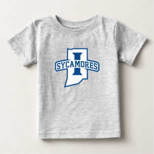 インディアナ州立大学シカモアズ ベビーTシャツ