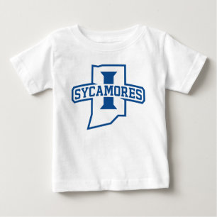 インディアナ州立大学シカモアズ ベビーTシャツ