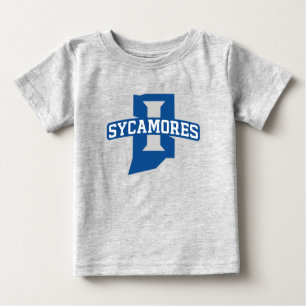 インディアナ州立大学シカモアズ ベビーTシャツ