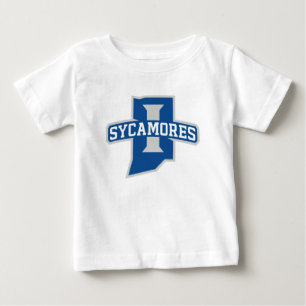 インディアナ州立大学シカモアズ ベビーTシャツ