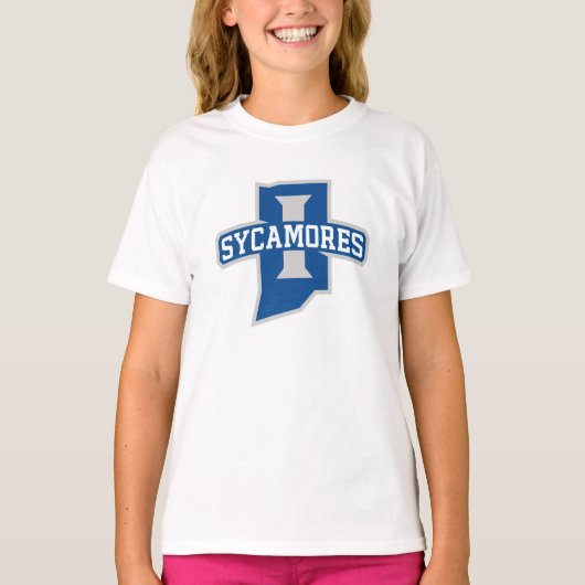 インディアナ州立大学シカモアズ Tシャツ (正面)