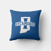 インディアナ州立大学シカモアーズ クッション (裏面)