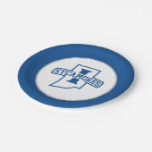 インディアナ州立大学シカモアーズ ペーパープレート (アングル)