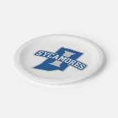 インディアナ州立大学シカモアーズ ペーパープレート (アングル)