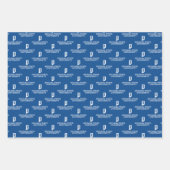インディアナ州立大学卒業式 ラッピングペーパーシート (正面)