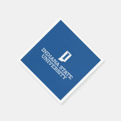 インディアナ州立大学 スタンダードカクテルナプキン (角)