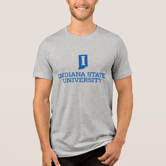 インディアナ州立大学 トライブレンドＴシャツ (正面)