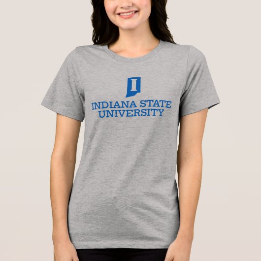 インディアナ州立大学 トライブレンドTシャツ (正面)