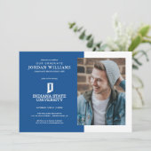 インディアナ州立大学 卒業式 招待状 (スタンド正面)