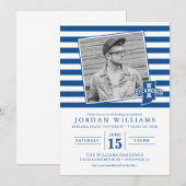 インディアナ州立大学 卒業式 案内状 (正面/裏面)