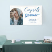 インディアナ州立大学 卒業式 横断幕 (トレードショー)