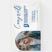 インディアナ州立大学 横断幕 (縦)