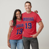 インディアナ州19番目の州 Hoosiers Tシャツ (ユニセックス)