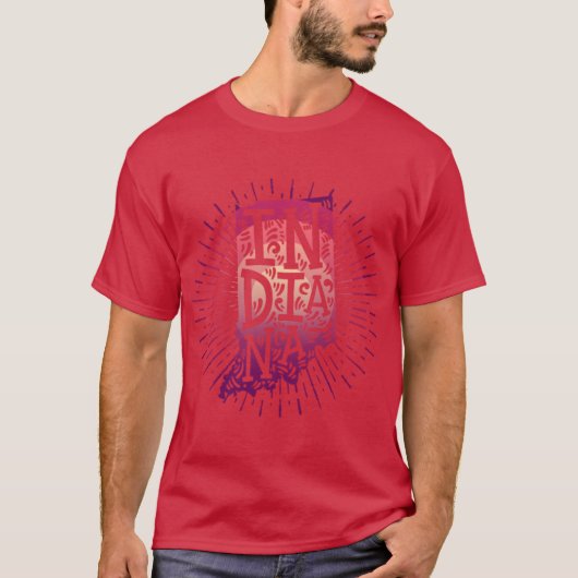 インディアナ州1 Tシャツ (正面)