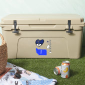 インディアナ州、ダイカットシール シール (クーラー)