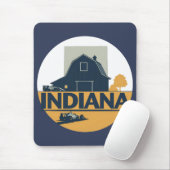 インディアナ州（米国） マウスパッド (マウス)