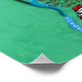 インディアナ州(USA) ポスター (角)