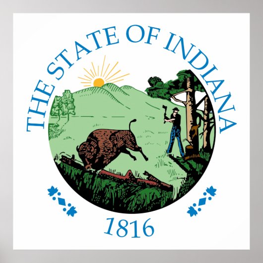 インディアナ徴候 ポスター (正面)