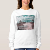 インディアナ砂丘の水彩 – インディアナ統一された州 スウェットシャツ (正面)