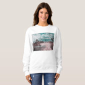 インディアナ砂丘の水彩 – インディアナ統一された州 スウェットシャツ (正面フル)