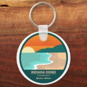 インディアナ砂丘国立公園 キーホルダー (正面)