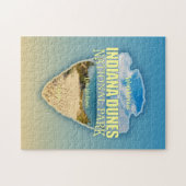 インディアナ砂丘NP (矢印) ジグソーパズル (横)