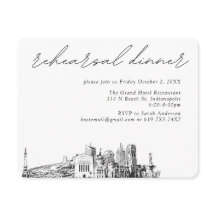 インディアナ結婚アポリスのリハエレガントーサルディナー