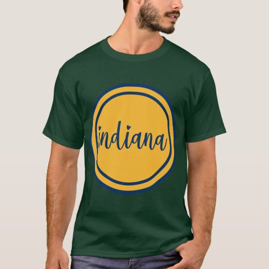 インディアナ統一された州1 Tシャツ (正面)