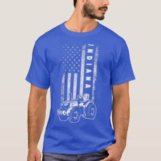 インディアナ農家プライド愛国的インディアナ農家 Tシャツ