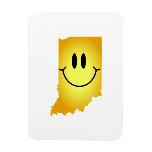 インディアナ顔 マグネット (縦)