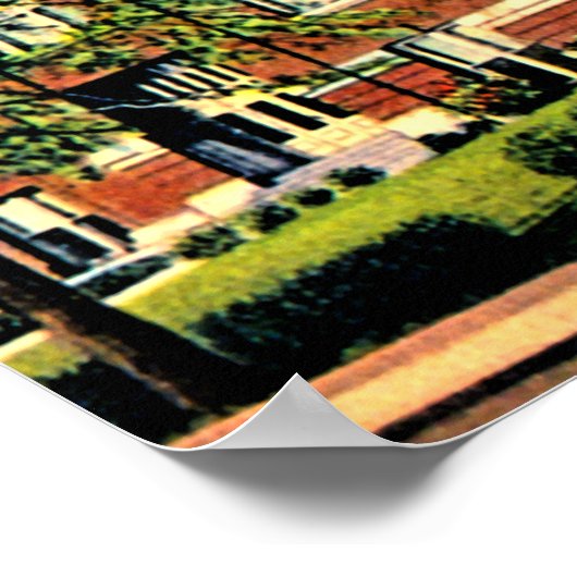 インディアナ高校アンダーソン ポスター (角)