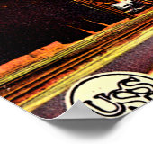 インディアナ高炉ゲイリー1930 ポスター (角)