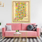 インディアナ10 キャンバスプリント (インサイチュ (リビング))