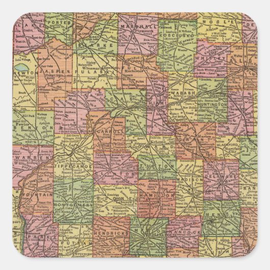 インディアナ10 スクエアシール (正面)