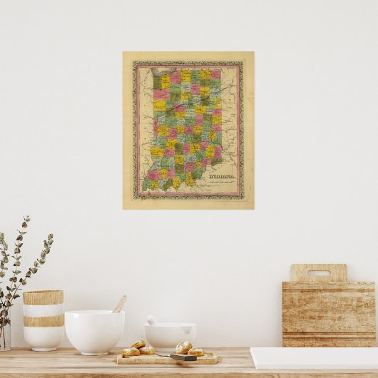 インディアナ12 ポスター (キッチン)