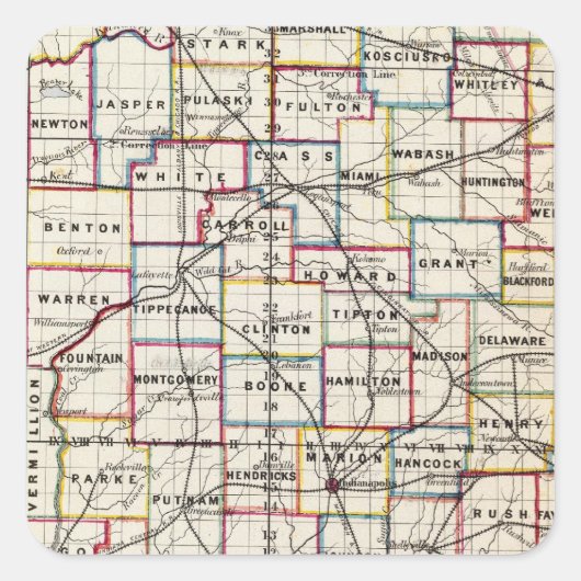 インディアナ2 スクエアシール (正面)