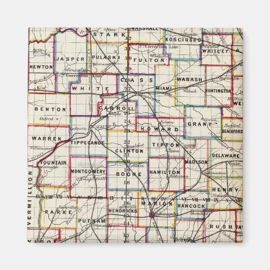 インディアナ2 マグネット (正面)