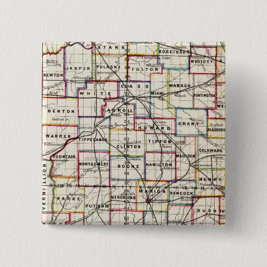 インディアナ2 缶バッジ (正面)