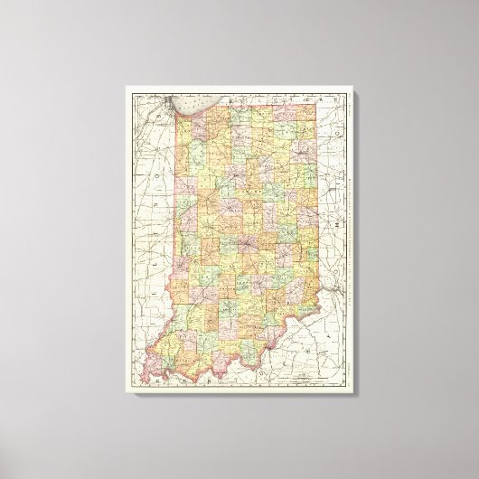 インディアナ6 キャンバスプリント (正面)