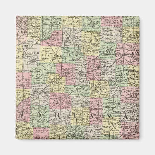 インディアナ6 マグネット (正面)